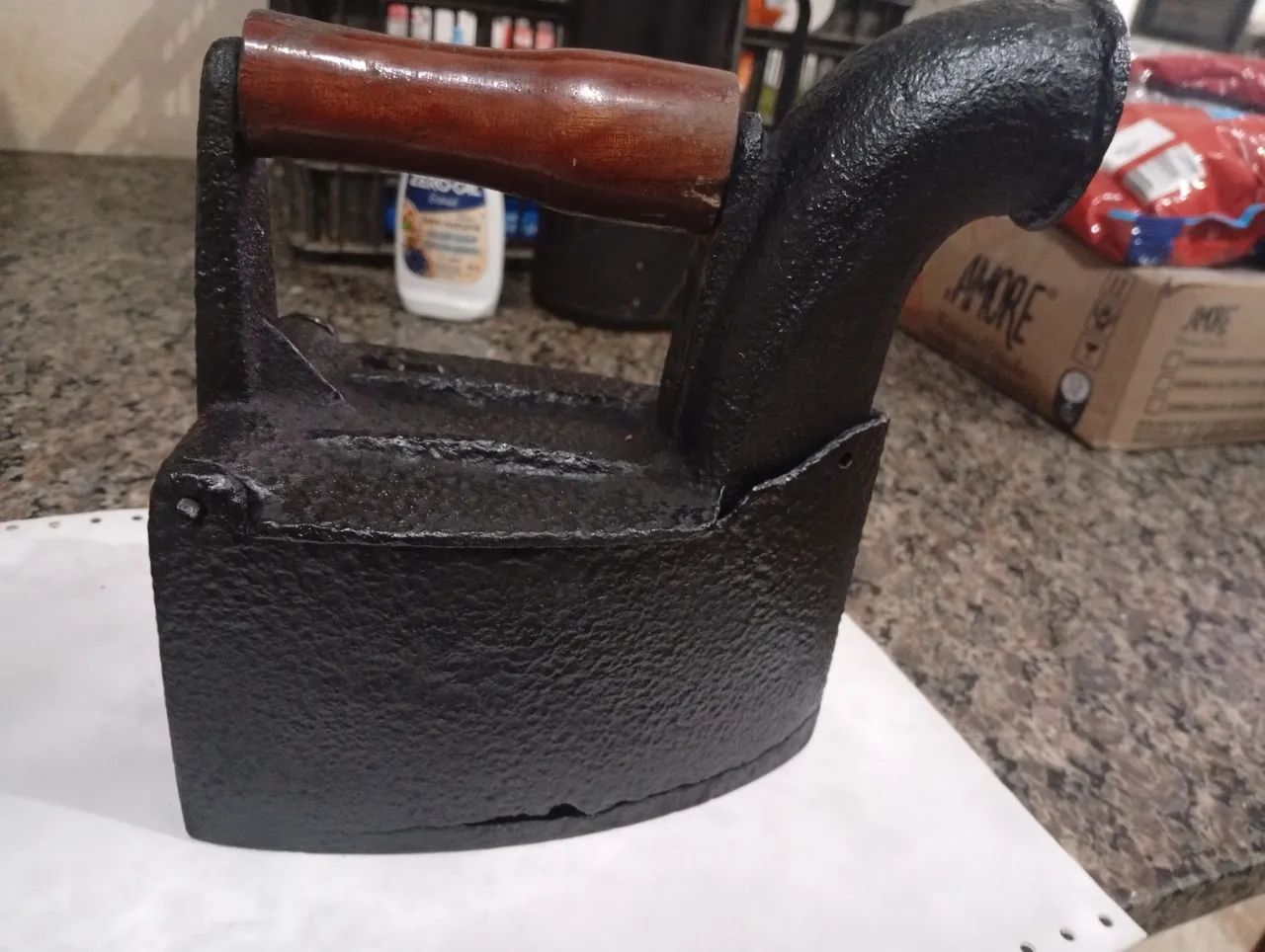 Ferro de passar roupa antigo  - Foto 2