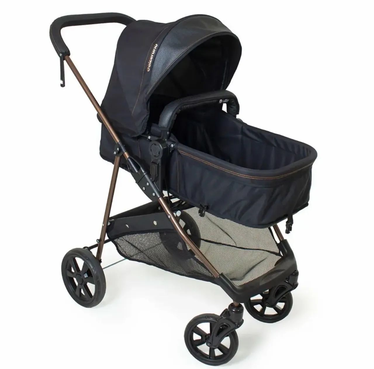 Carrinho Galzerano com bebê conforto  - Foto 4