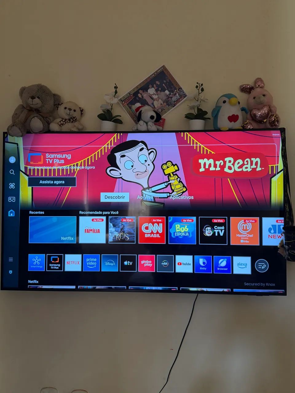 Smart tv crystal  Samsung 60 polegadas em perfeito estado 