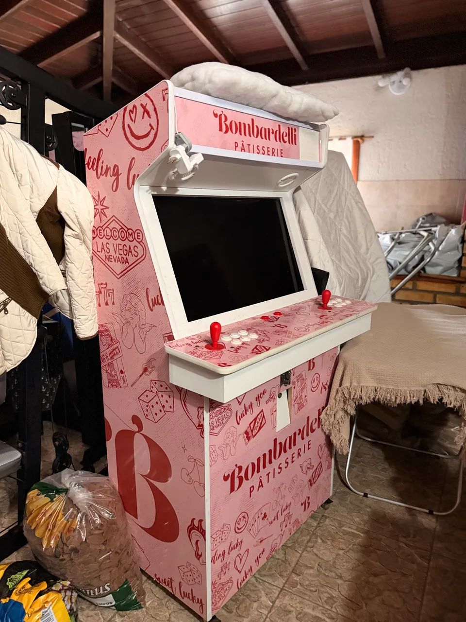 Fliperama Arcade para 2 Jogadores Personalizado - Foto 2