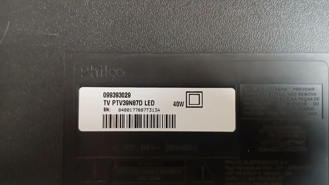 TV philco 39 com defeito. - Foto 4