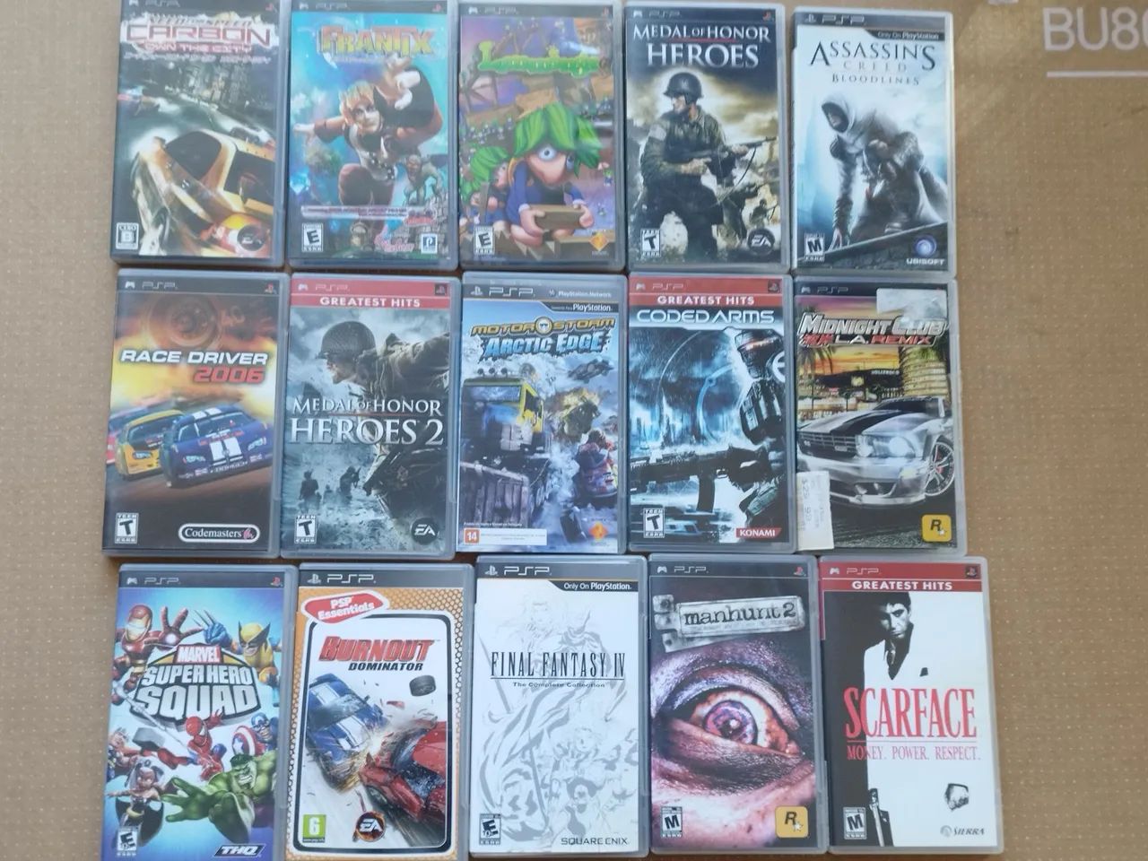 Jogos PSP - Alguns lacrados.Vendo separado tb - Jogos de Vídeo