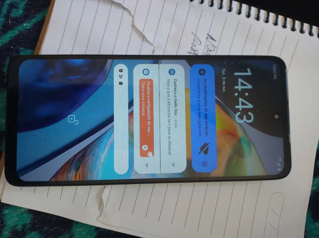 Smartphone moto G22 128 gb funciona normal  - Foto 2
