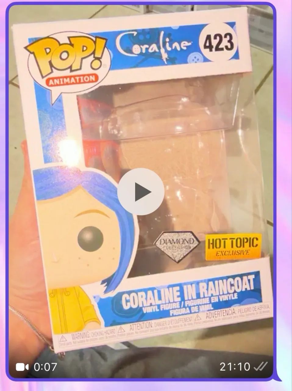 FUNKO CAIXA CORALINE