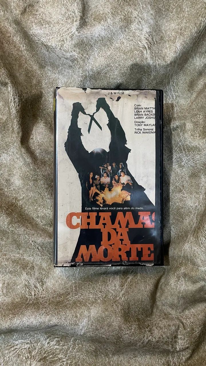 Fita VHS - Chamas da Morte Terror
