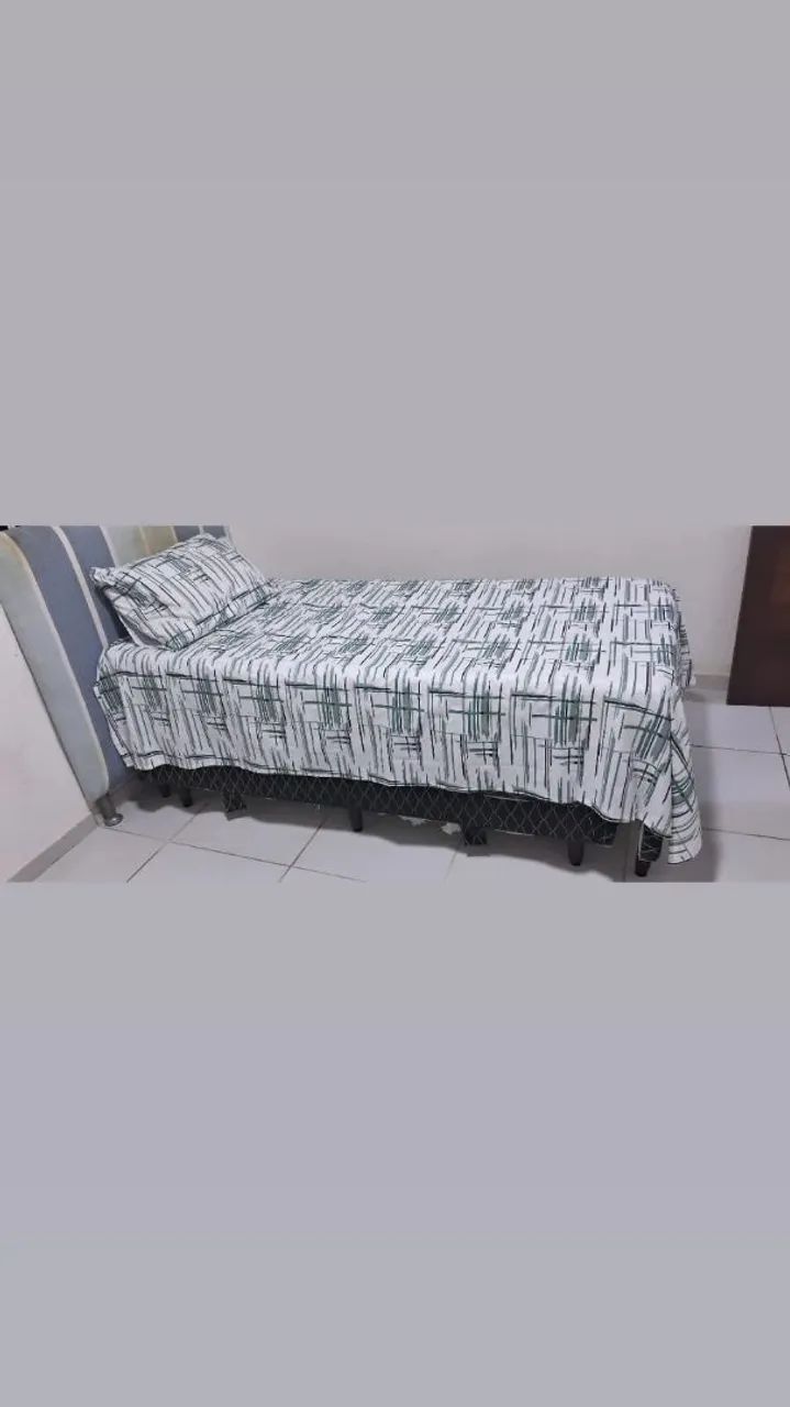 CAMA SOLTEIRO COM AUXILIAR