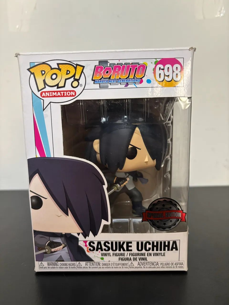 Funko Pop Sasuke Uchiha #698 Boruto Special Edition Original