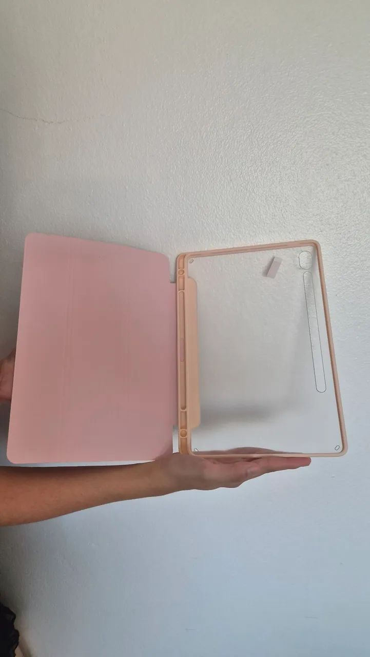 Capa Case Acrílica para Samsung Galaxy Tab S9 / S9 FE 11? - Transparente - Foto 2