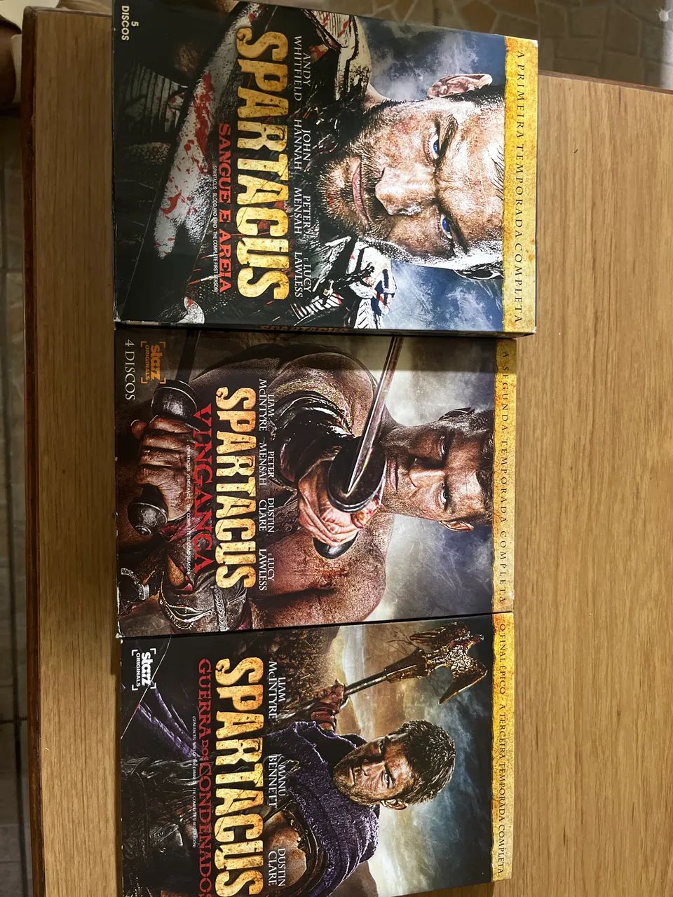 Spartacus 1,2 e 3 temporada completa