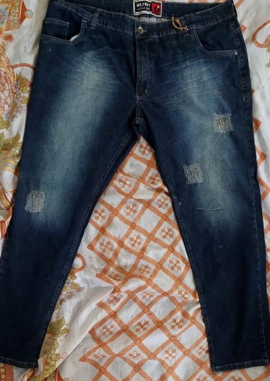 Calça jeans masculina nova tam.64 - Foto 3