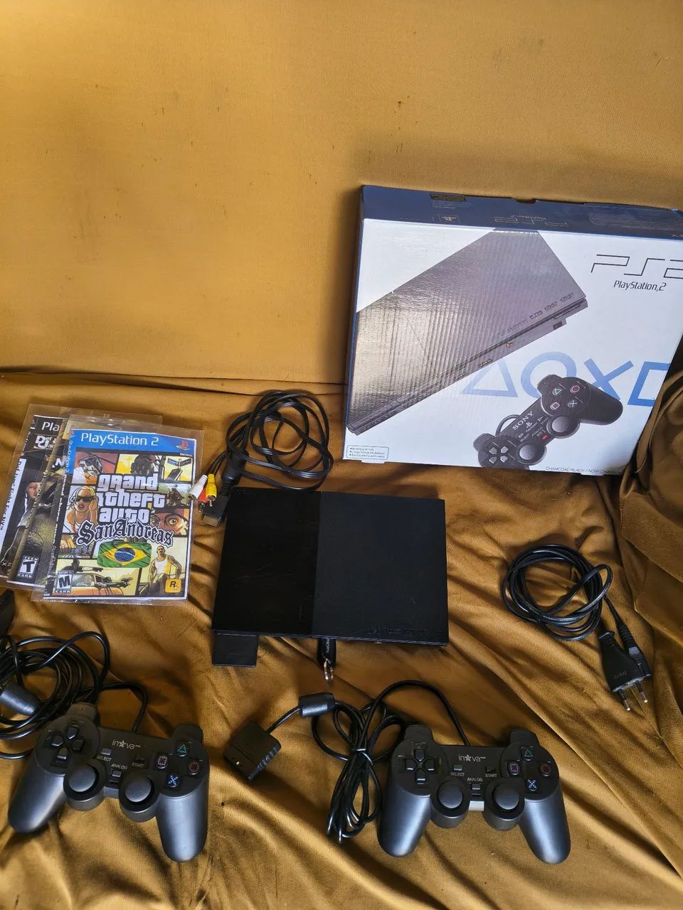 Playstation 2 completo pegando cd e pendrive  - Foto 3