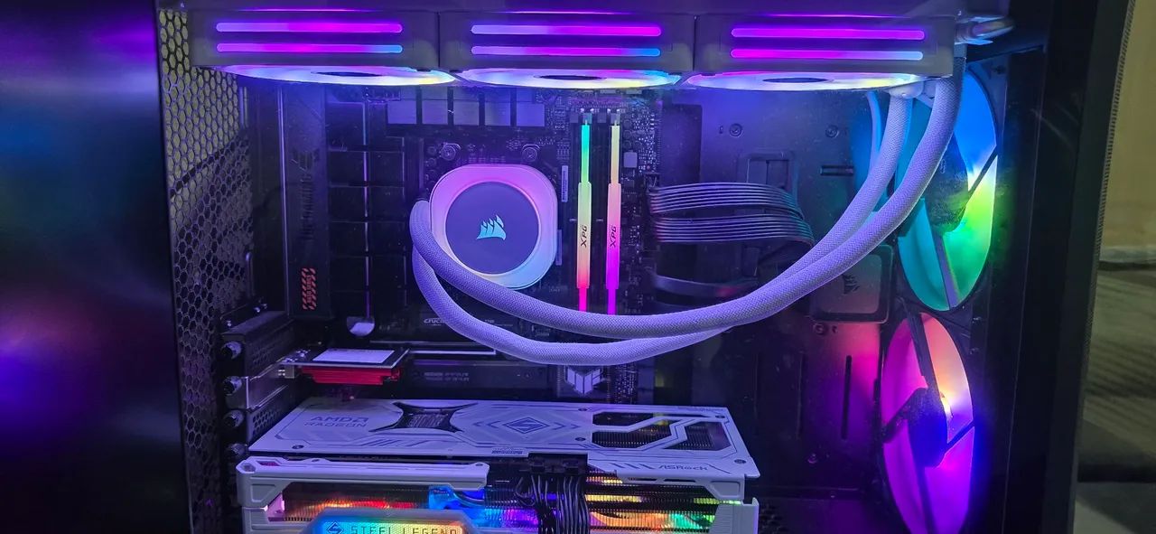 Pc gamer completo ryzen 9 9900x, rx 9070 xt - Computadores e
