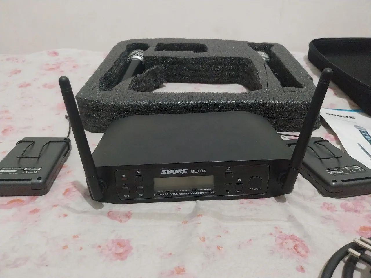 Microfone sem fio shure - Foto 4