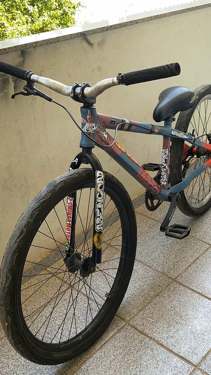 Bicicleta viking aro 26 montada - Foto 2