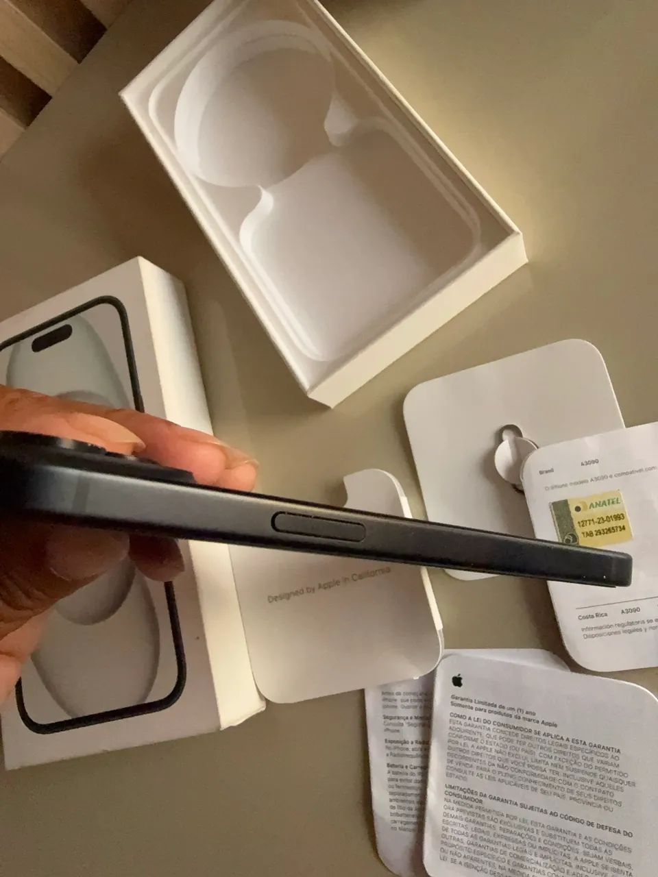 iPhone 15 black 256 GIGAS - Impecável  - Foto 4
