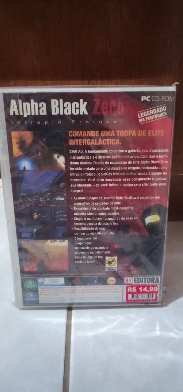 Alpha Black Zero Intrepid Protocol - Lacrado  - Foto 2