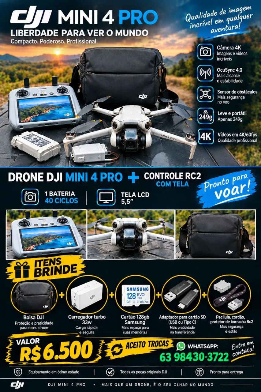 Drone Dji Mini 4 Pro