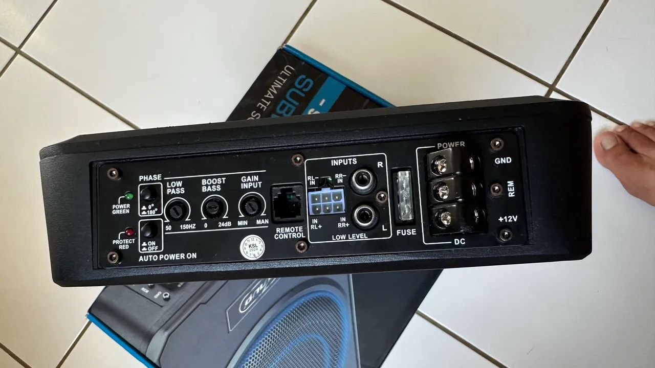 Subwoofer Slim Knup 8? 200w RMS - Foto 5