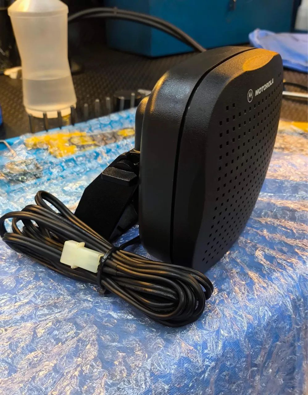 Radio motorola caixa som