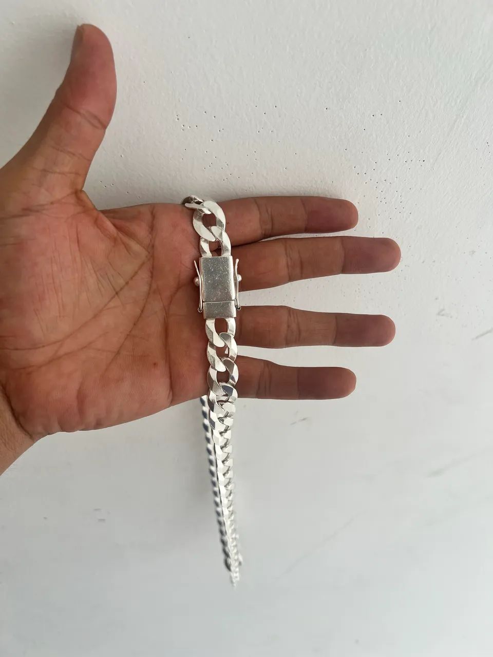 CORDÃO DE PRATA ESCAMA   - Foto 2