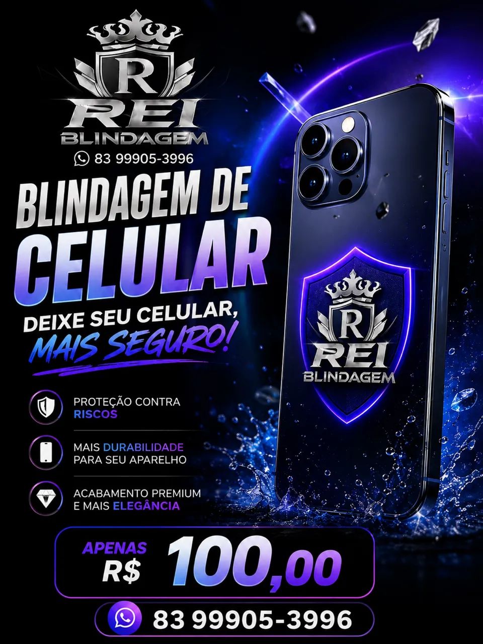 Blindagem de celular 
