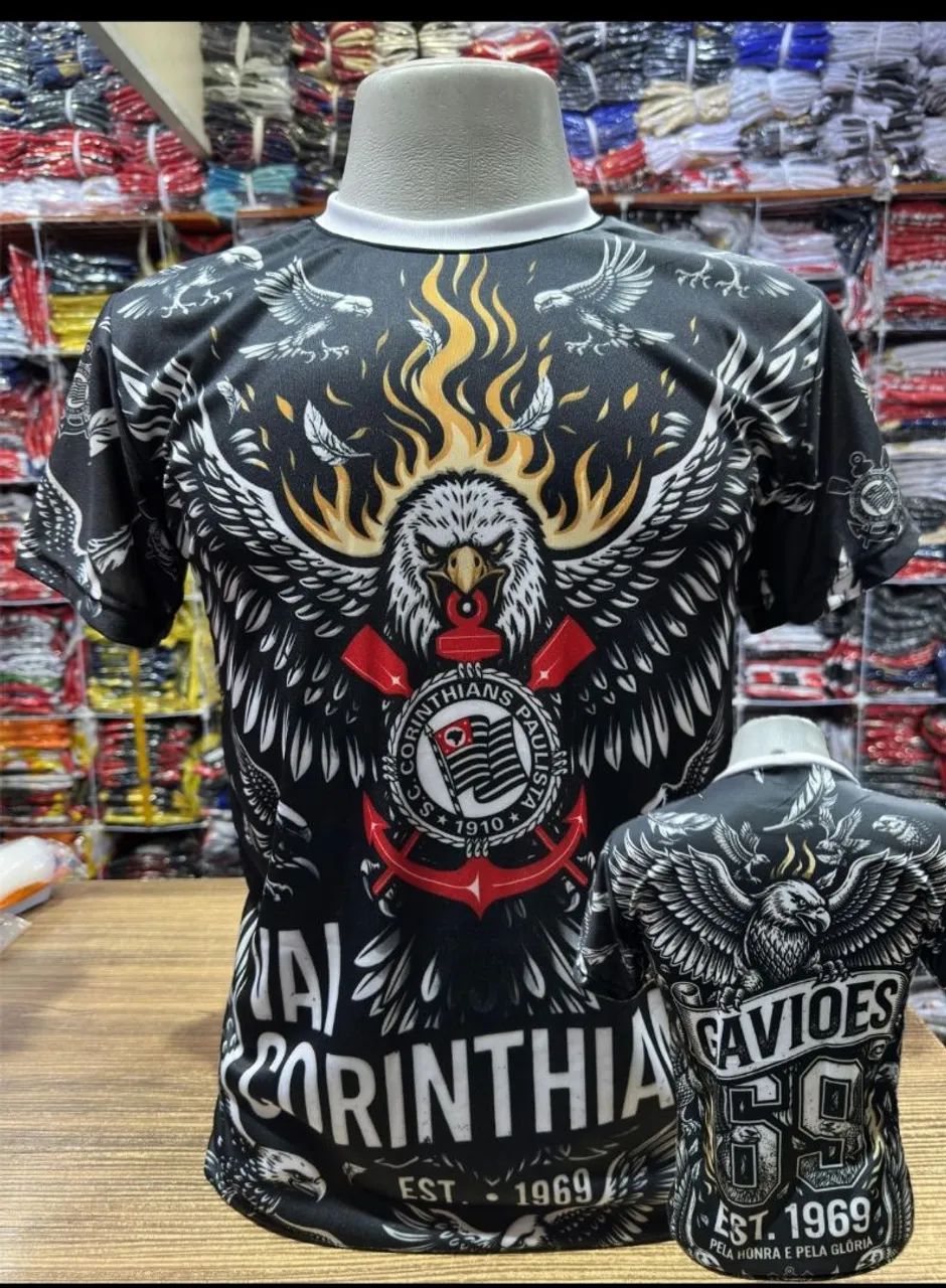 Camisa Corinthians Gaviões 