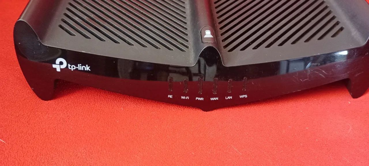 Roteador tp-Link preto funcionando perfeitamente  - Foto 5