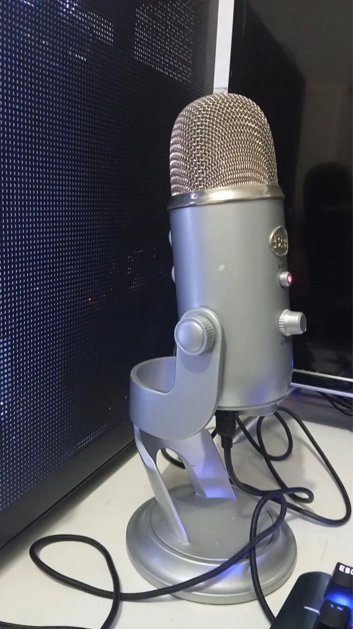 Microfone condensador - Blue Yeti - Foto 3