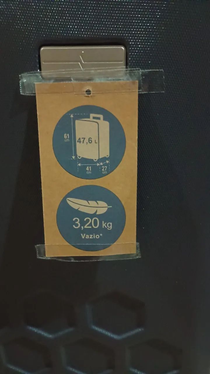Conjunto 2 malas com 4 rodízios,sem uso  - Foto 3
