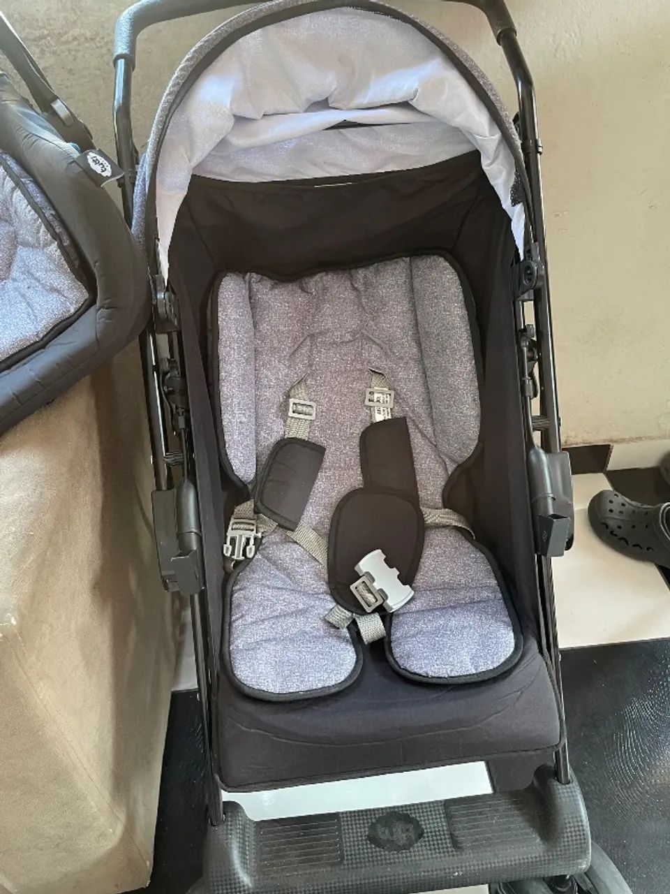 KIT CARRINHO DE BEBÊ E BEBÊ CONFORTO - Foto 5