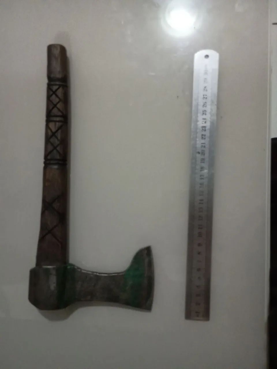 Machado artesanal estilo viking - Foto 2
