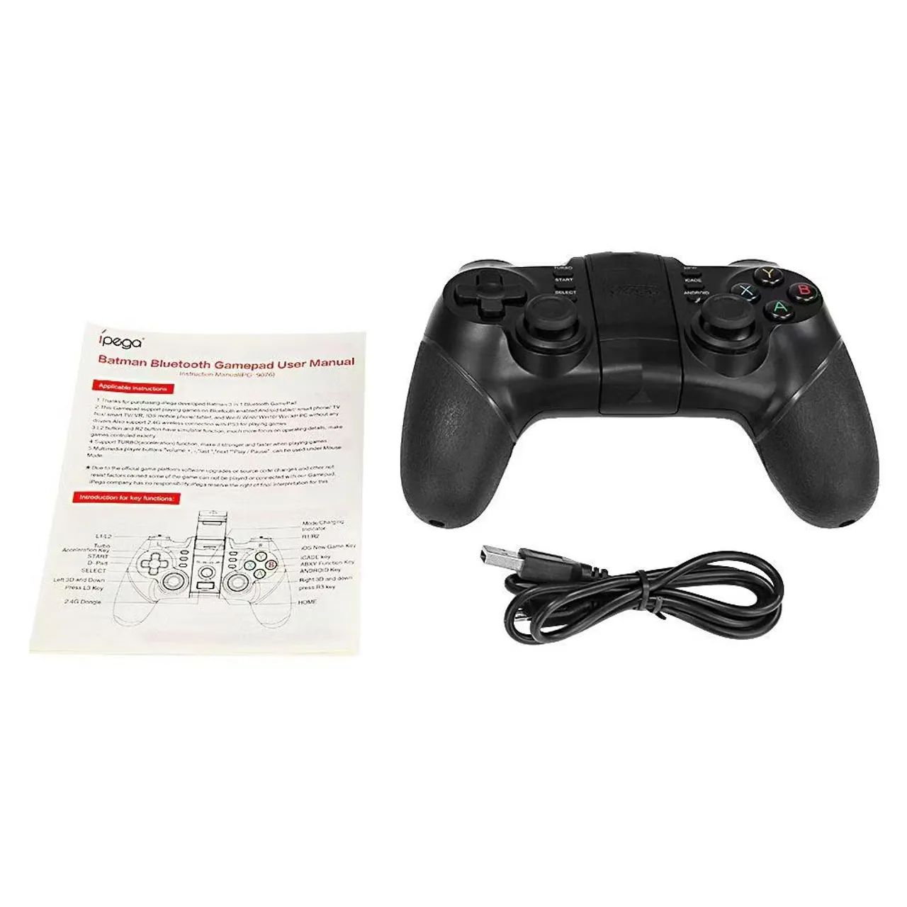 Controle Bluetooth Ípega 3 em 1 Sem Fio - Android, iOS, PC, PS3 e Smart TV - Foto 3