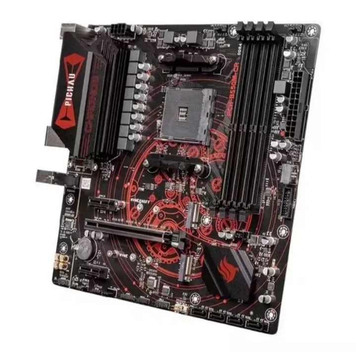Placa Mãe AMD B550 Pichau Chronos Soquete AM4 - Foto 4
