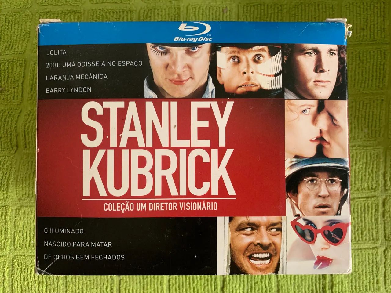 Blu-ray Kubrick 8 discos Coleção Um Diretor Visionário Edição