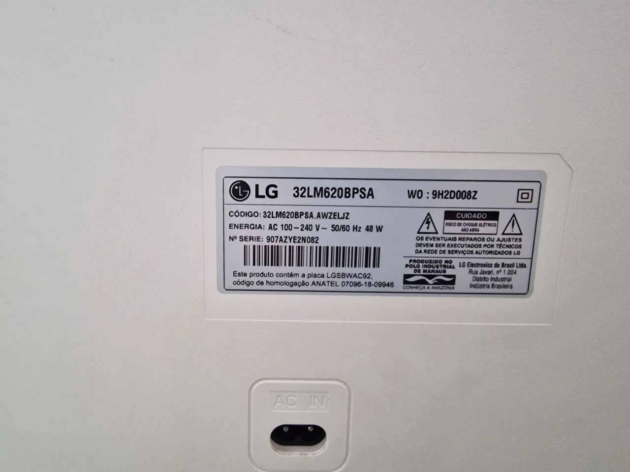 SMART TV LG 32" HD - Foto 3
