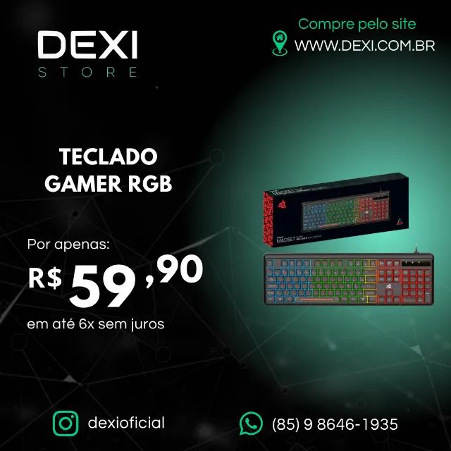 TECLADO GAMER RGB