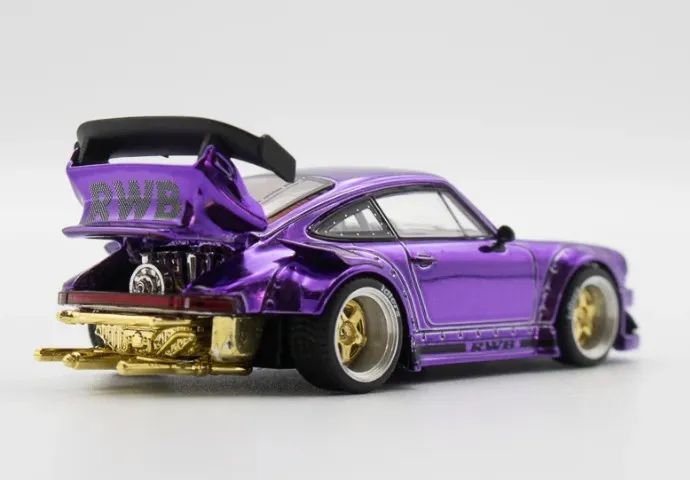 POPRACE RWB 930 1/64 パープル Pop Race Porsche RWB 930 Purple Chrome - Vancouver Event 2026