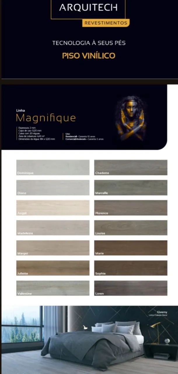 PISO VINÍLICO - BRASÍLIA DF