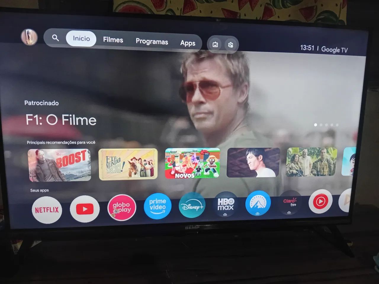 Vendo TV SEMP Smart 32 polegadas