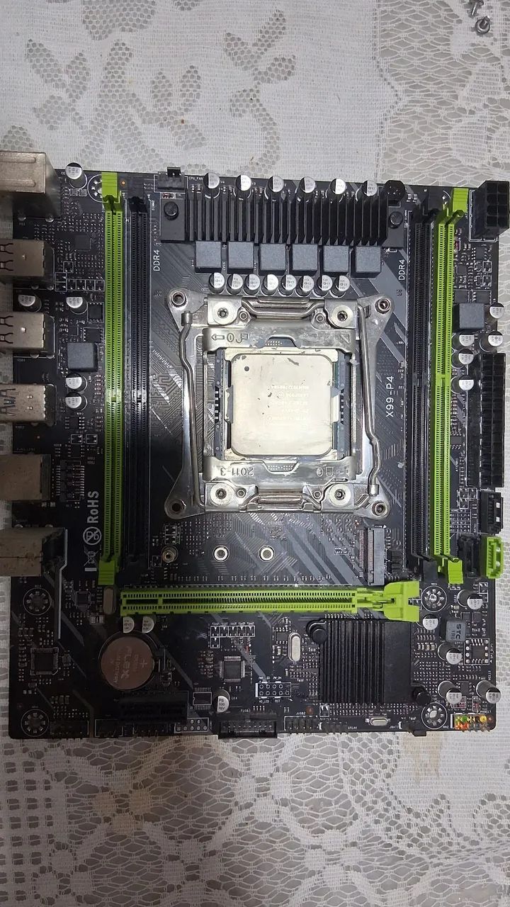 Kit Xeon e5 2640 V4 + placa mãe X99 LGA2011 + cooler box Rise mode - Foto 2
