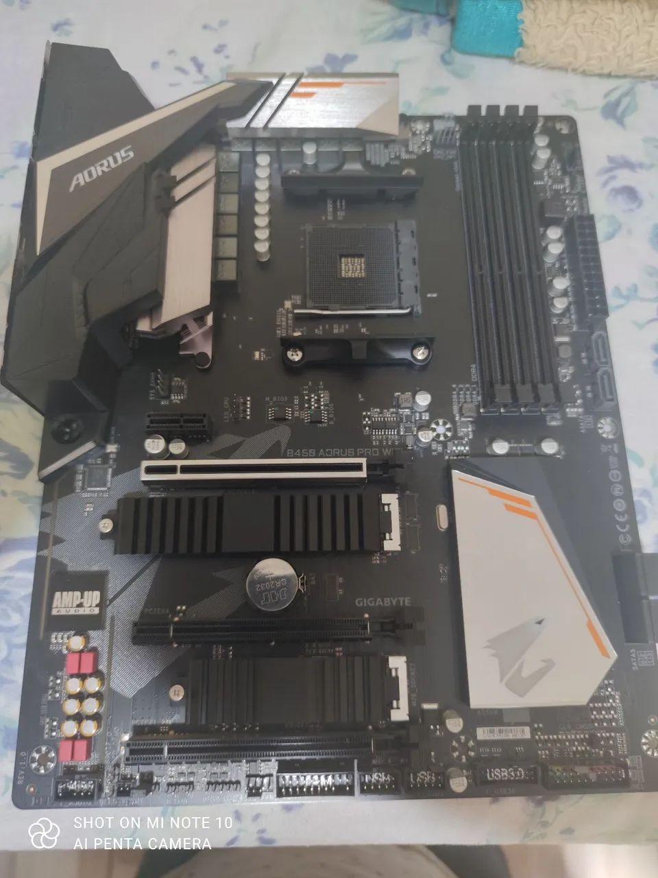 Placa mãe Aorus B450 pro Wi-Fi  - Foto 2