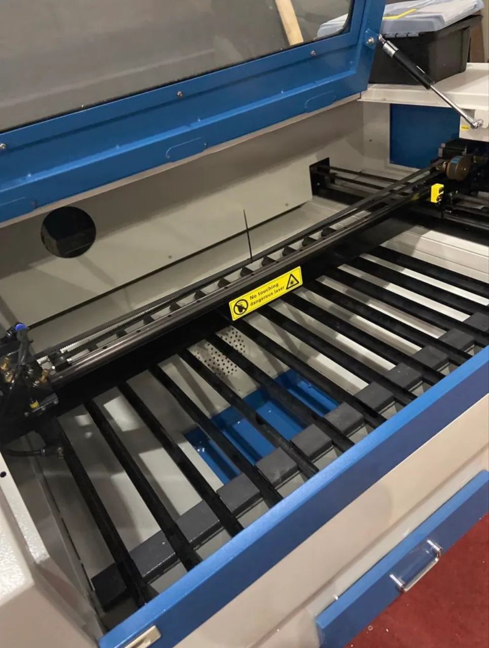 Máquina de corte a laser CO2 90x60cm 100w - Foto 3