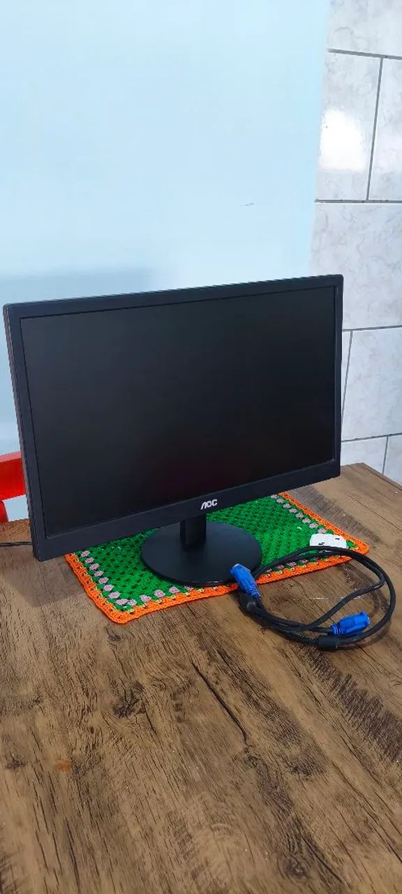 Monitor AOC 18.5" - ótimo estado  - Foto 2