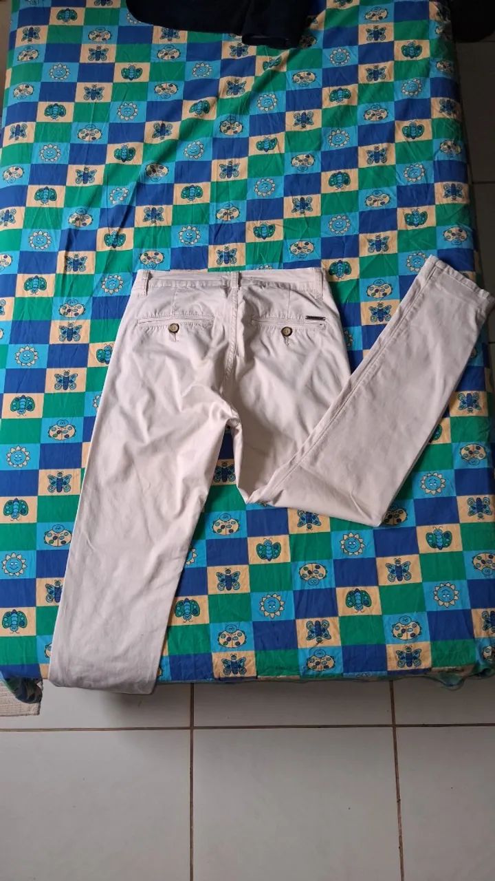 Calça Social de Sarja Infantil - Foto 2