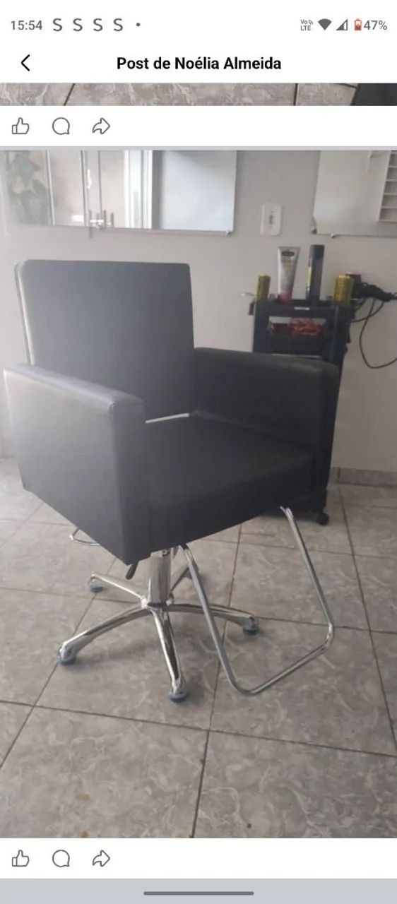 Cadeira cabeleleiro
