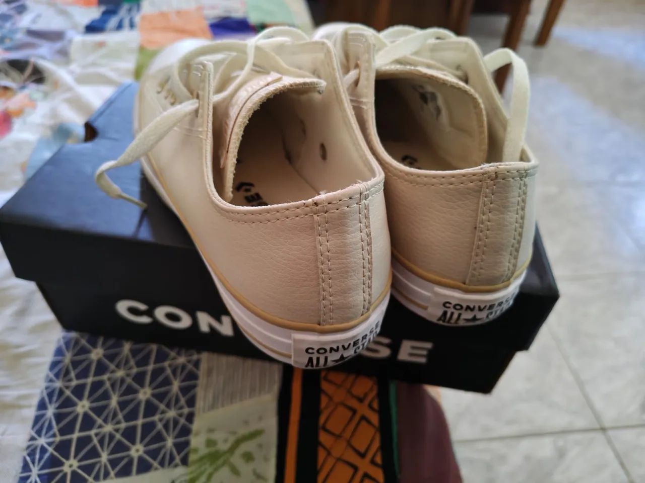 ALL Star de couro - Original - Foto 3