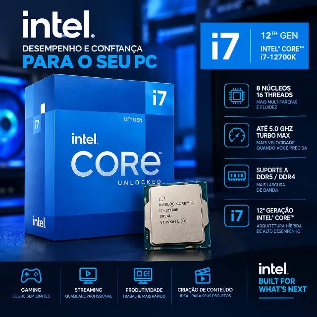 Processador Intel Core i7 12700K 3.6GHz  - Foto 2