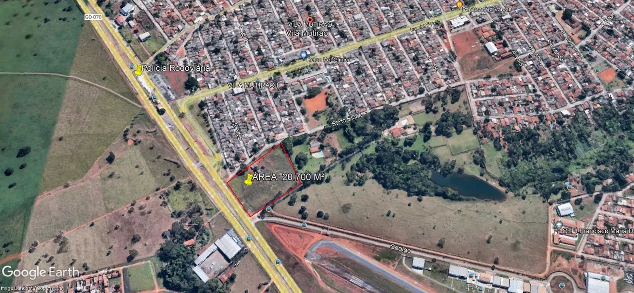 GO 070 - ÁREA 20.700 m² - EXCELENTE