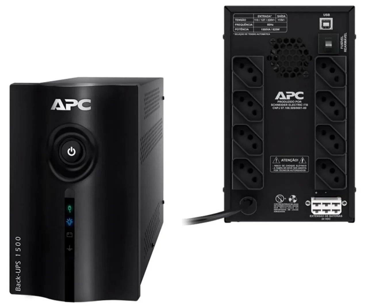 Nobreak Apc 1500va 825w Xl Recondicionado Baterias Novas 1 Ano Garantia