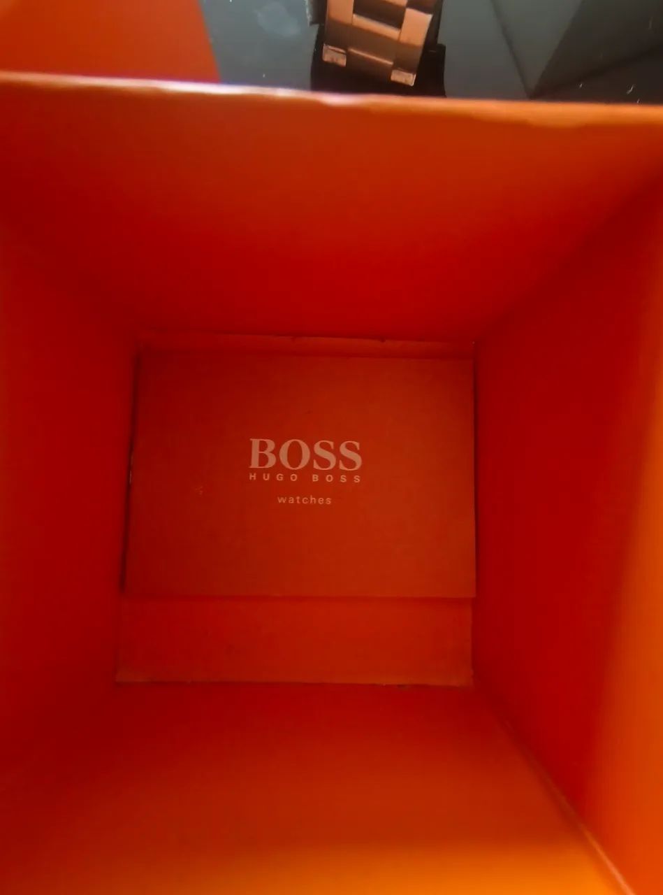Relógio Hugo BOSS Orange masculino pulseira aço 46mm - Foto 5